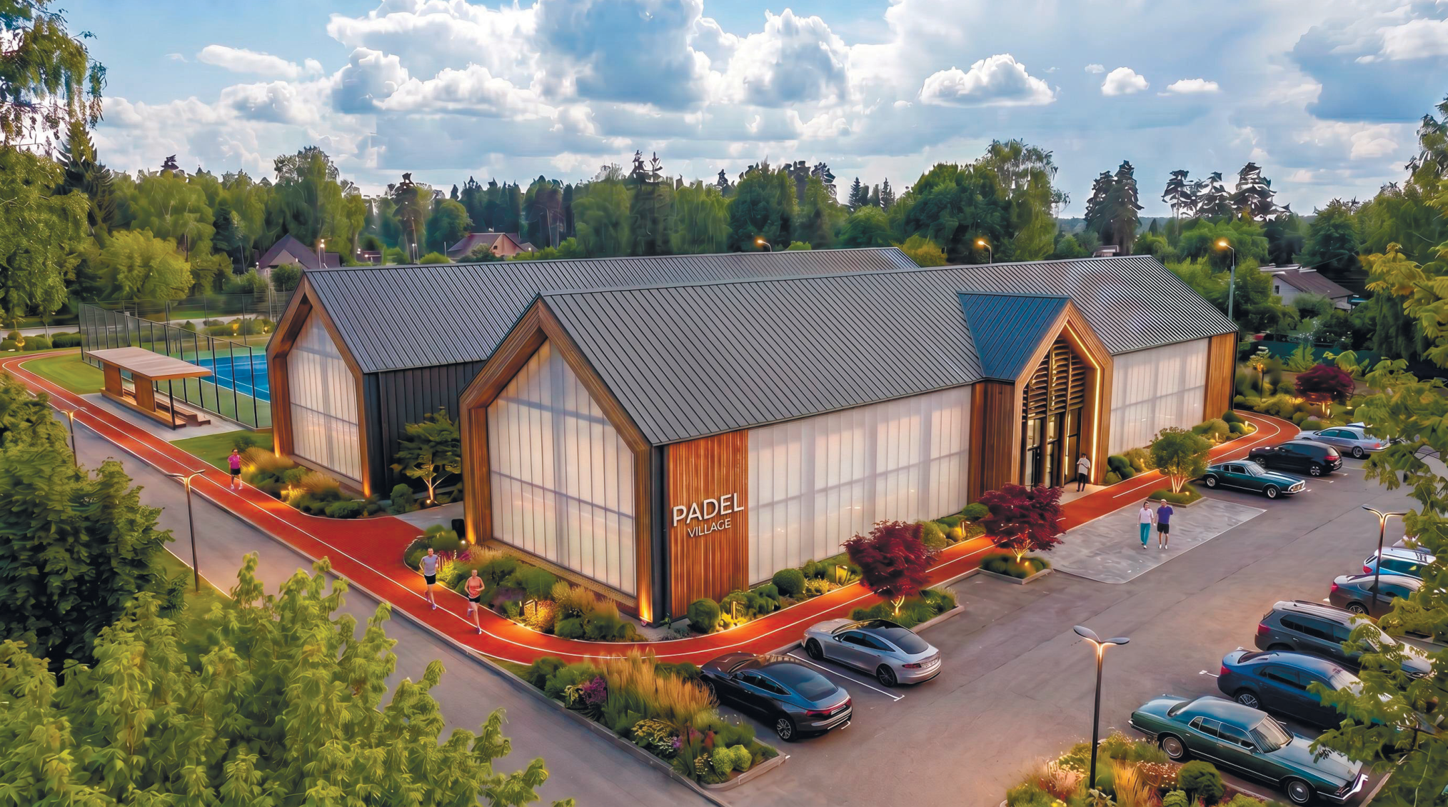 Экстерьер Padel Village сверху