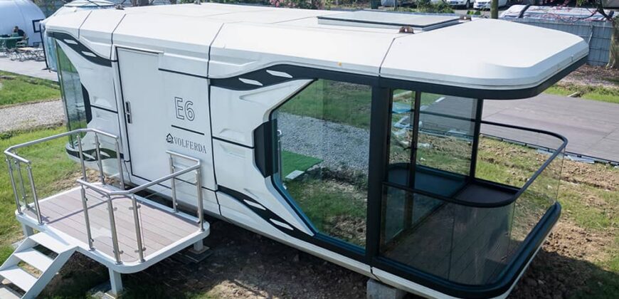 Capsule House E6 – Премиальный капсульный дом нового поколения
