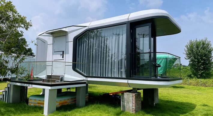 Capsule House E5 – Современный капсульный дом нового поколения