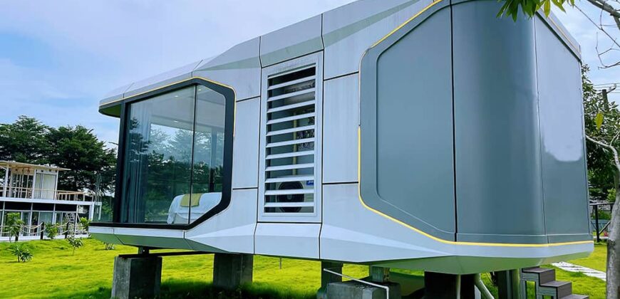 Capsule House E5 – Современный капсульный дом нового поколения