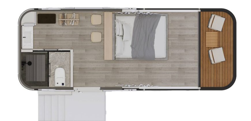 Capsule House E5 – Современный капсульный дом нового поколения