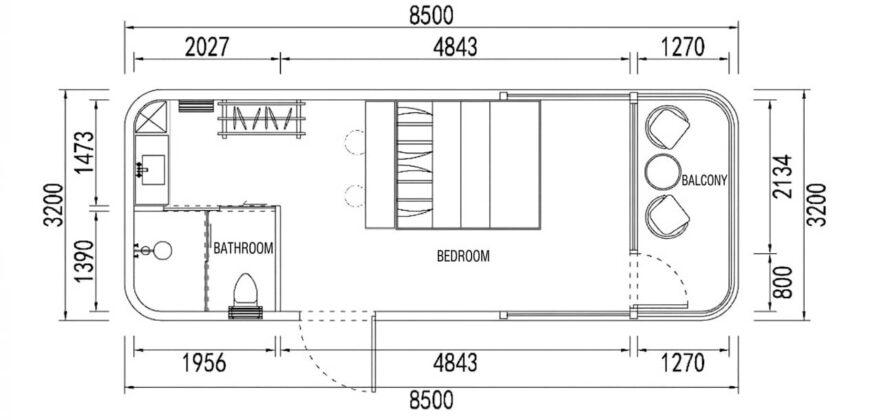 Capsule House E5 – Современный капсульный дом нового поколения